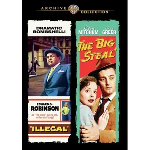 Illegal / The Big Steal  [DVD Video Disc] Full Frame, Mono Sound, Subtitled, Amaray Case