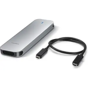 M.2 PCIe NVME SSD Enclosure to USB 3.2 Gen 2 10Gbps USB Type C | M-Key/B+M Key | Support UASP Trim | 2230/2242/2260/2280 (Support up to 4TB)