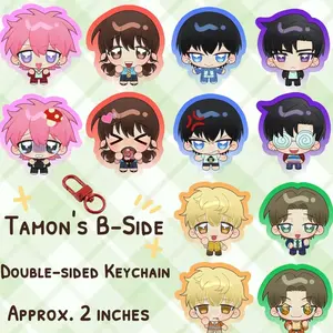 12 Ops (NOT COMBO 12) Tamon’s B-Side Acrylic Keychain | Tamon, Kippei, Natsuki  Double-Sided Anime Style Charm
