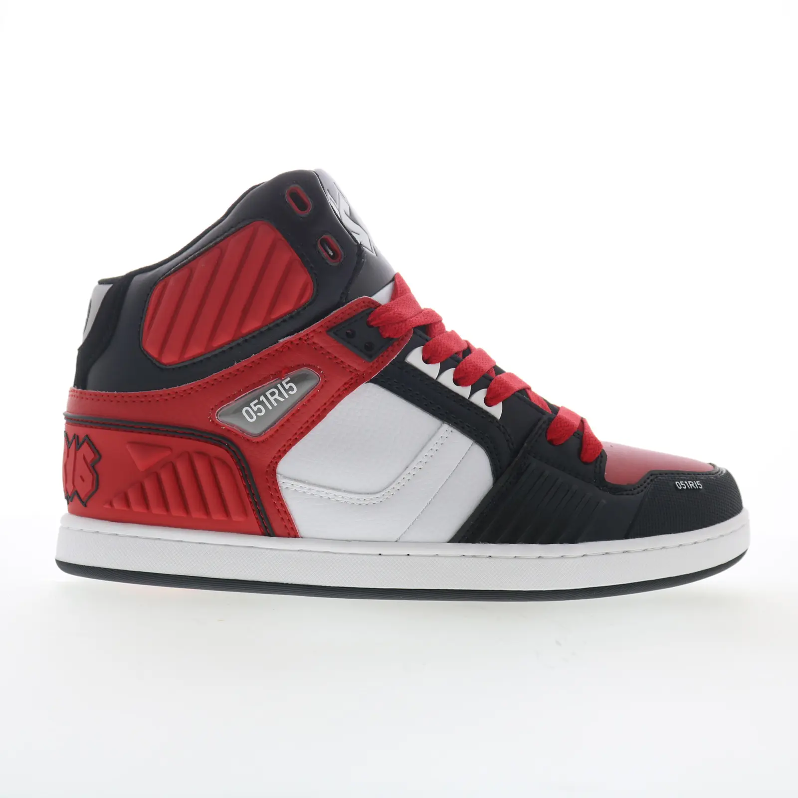 Osiris NYC 83 CLK 1343 1034 Mens Red Skate Inspired Sneakers Shoes