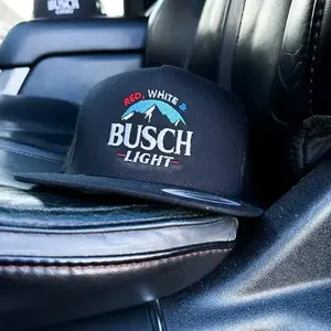 Merica Busch Light Trucker Hat, High Quality, Hat for Men and Women