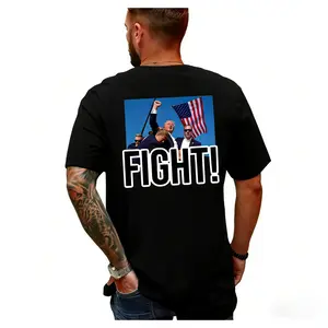 🙌🔥[Graphic T-shirt] [100% Cotton] [Funny T-shirt]Trump Supporter Graphic T-Shirt – Patriotic Rally Style Tee, Bold Political Statement Shirt, Unisex Casual Short Sleeve Crewneck, Soft Cotton Top, USA Pride Outfit for Men & Women Everyday Wear