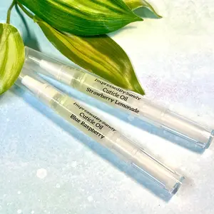 2 Pack Summer Scented Cuticle Oil Pens: Hydrating Nail Treatment