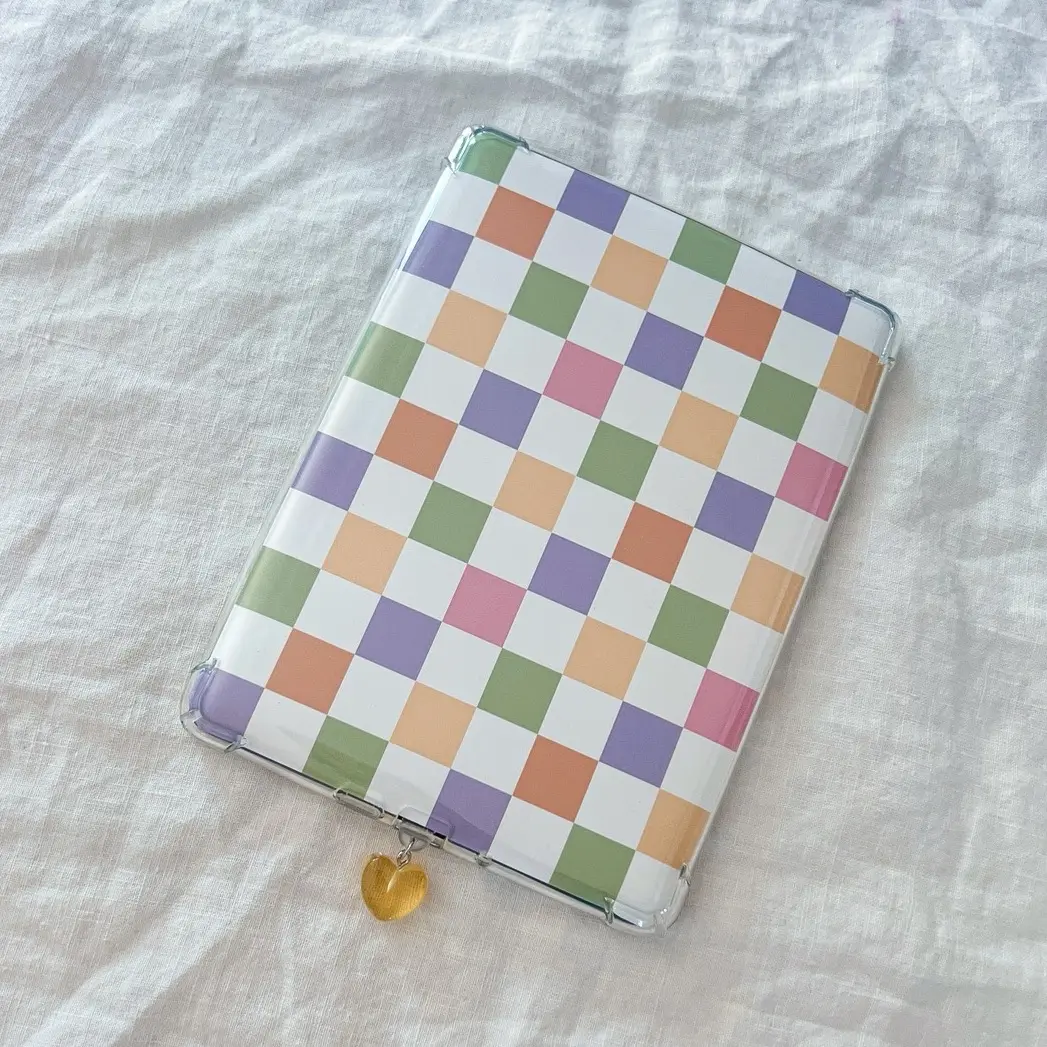 Neon Summer Checkers