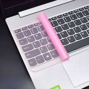 Ultra Durable Laptop Keyboard Cover, High-Quality Silicone Waterproof Dustproof Protector, Splash-Resistant and Scratch-Proof