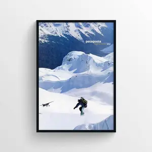 Patagonia 2004 Winter Magazine Poster (No Frame)