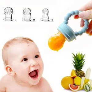 Baby Fruit and Vegetable Feeding Feeder, 1 Count Fresh Food Pacifier Teether, Baby Care & Health