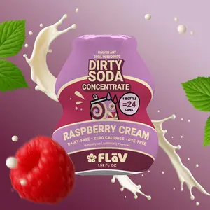 Raspberry Cream Dirty Soda Mix-In