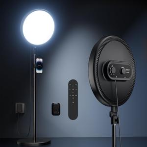 【DealsForYouDays】Weilisi Large Ring Light with 79" Stand, 6500K Full-Screen Selfie Ring Light with Stand and Phone Holder, Professional Big Ring Light for Live Stream, YouTube, TikTok, Makeup, Video, Barber, Photography Dimmable Led Ringlight