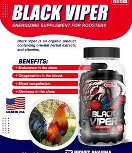 BLACK VIPER – Suplemento Booster para Gallos / 100 cáps – Nutri-Line Roosters