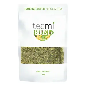 Teami Boost Vanilla Matcha Flavor Tea Blend - Premium Hand-Selected Leaves for Daily Use