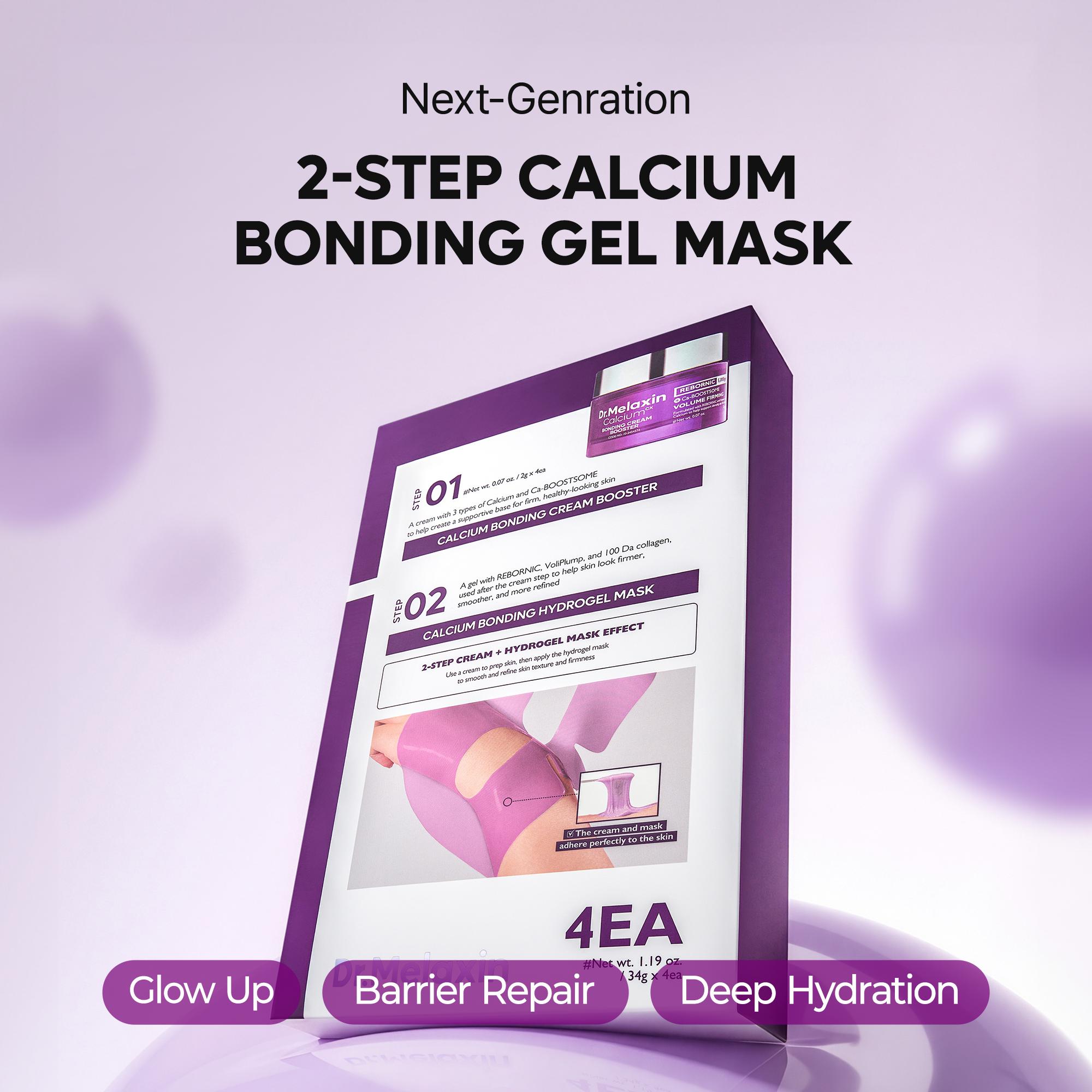 [Dr.Melaxin Official] Triple Power Hydrogel Mask Set with TX Astaxanthin, Cactox, Calcium Bonding, Fade Dark Spots, Rebuild Firmness & Wake Up Glowing