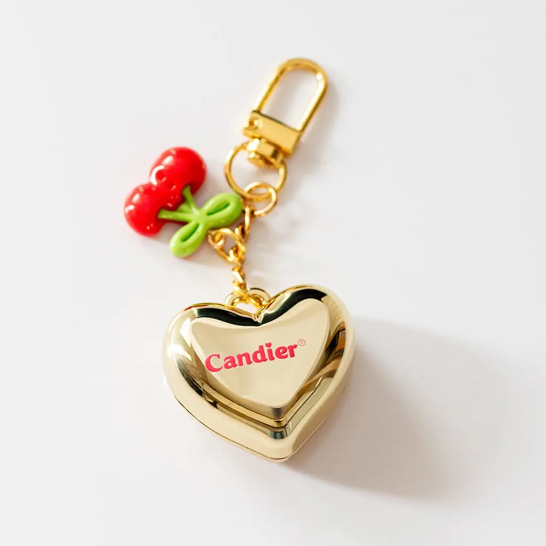 CHERRY TINTED LIP BALM KEYCHAIN