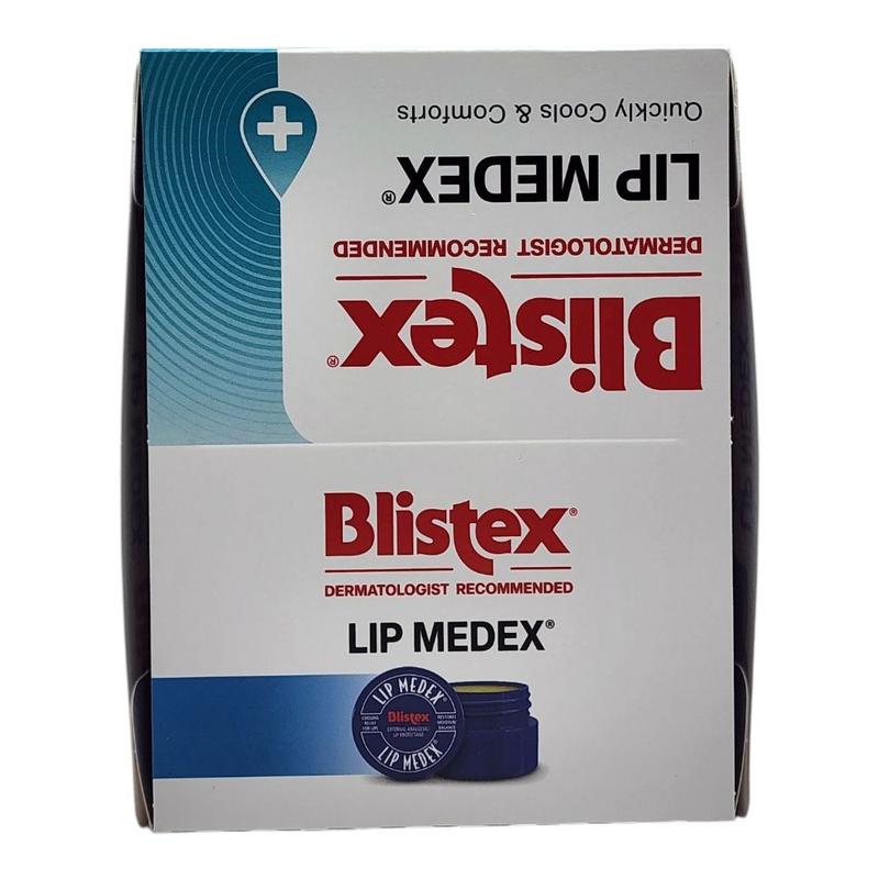 Blistex Lip Medex 0.25-Ounce Pack of 12 Moisturizing with Cooling Action for Sore Lips
