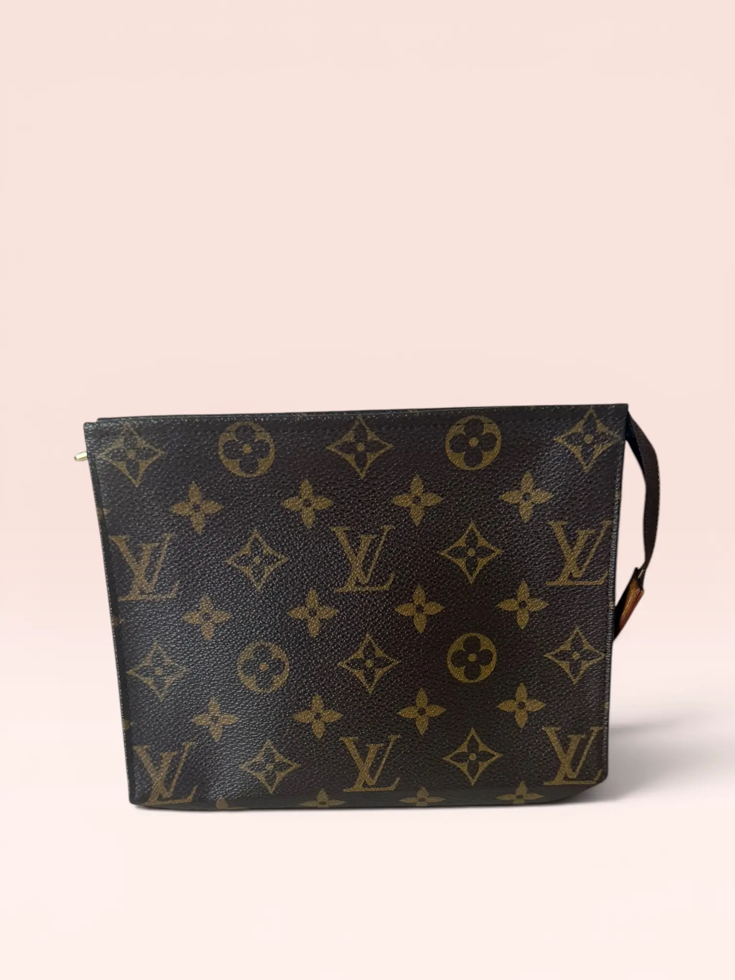 Pre-owned Louis Vuitton Canvas Toiletry Bags Monogram 0200 Toiletry 19 2007