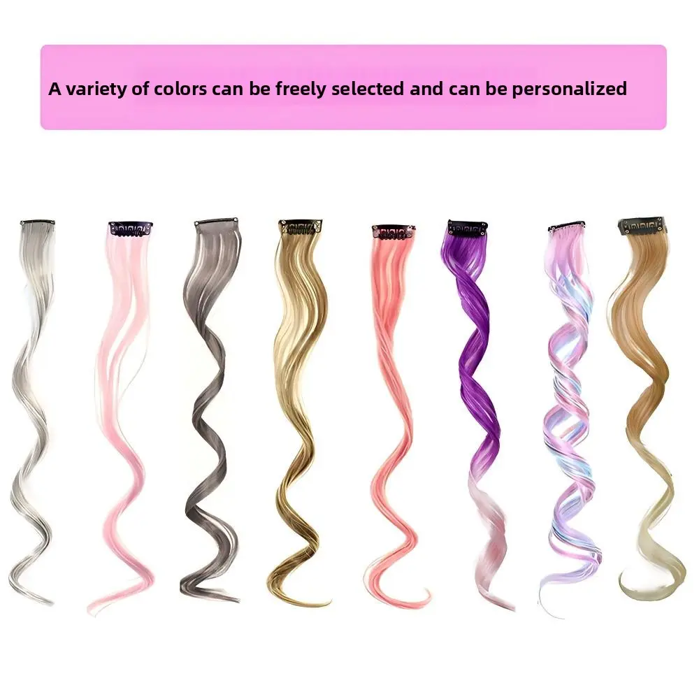 DB-One Piece Long Curly Hair Extensions for Women Ombre One-Clip Hairpiece-DB DB-One Piece Long Curly Hair Extensions for Women Ombre One-Clip Hairpiece-DB