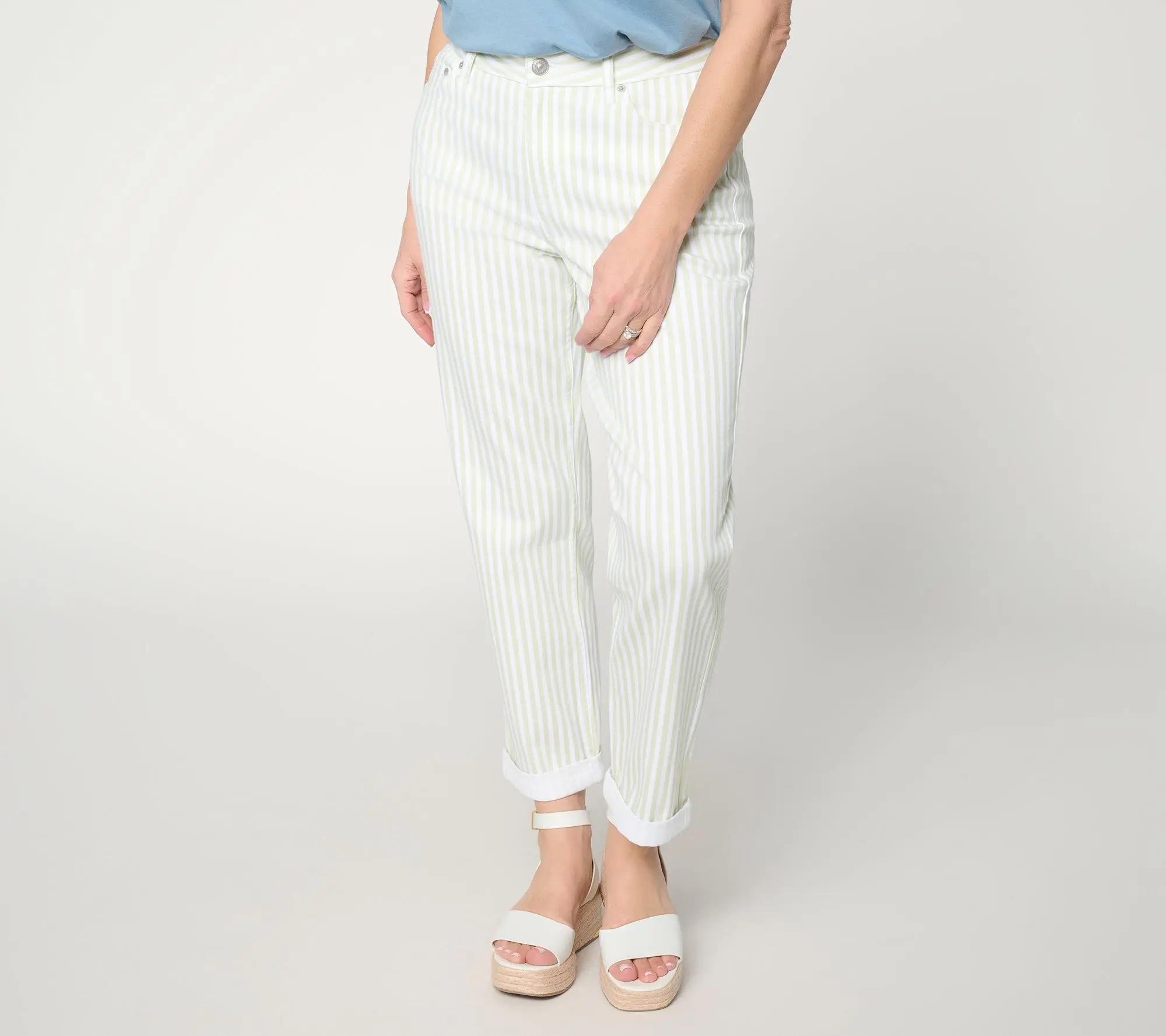 LOGO by Lori Goldstein Tall PD Railroad Boyfriend Jean