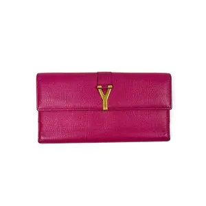 Pre-owned Yves Saint Laurent leather Clutches & Wristlets YSL Wallet, Ideal for Daily Use