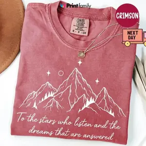 Comfort Colors Acotar Shirt, Rhysand Shirt, Gift for Her, Funny Book Shirt, Acotar Merch Shirt, Gift for Friends, Librarian Gifts, Gift For Him - Printfamily