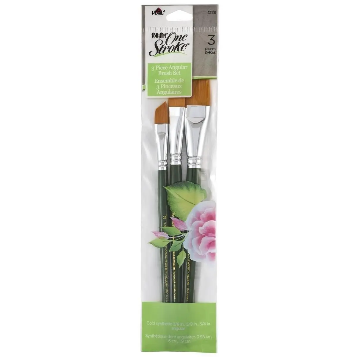 FolkArt ® One Stroke™ Brushes - Brush Sets - Angle - 1278