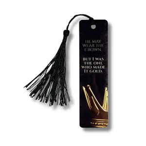 He may wear the crown....Metal Bookmark