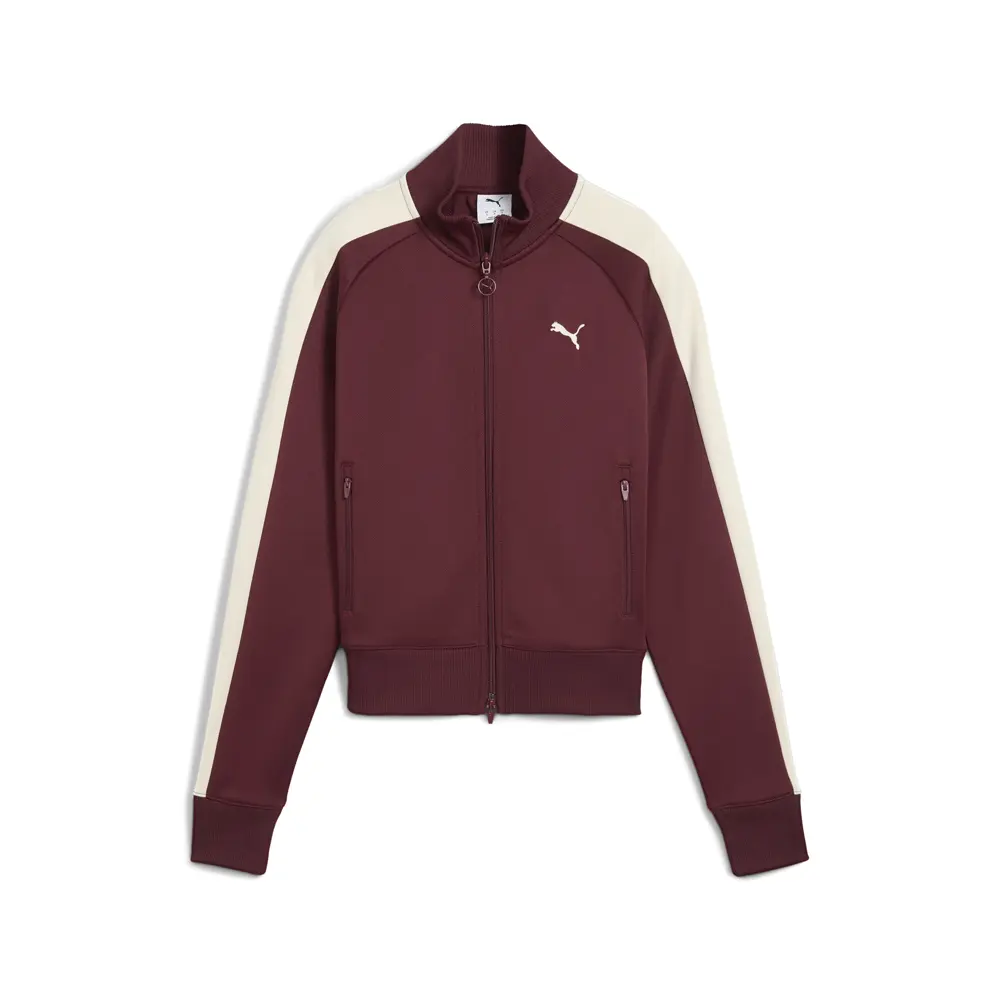 PUMA Womens T7 Always On Athletic Outerwear Casual - Red