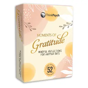 ThinkPsych Moments of Gratitude – 52 Daily Questions for Mindfulness & Self-Reflection
