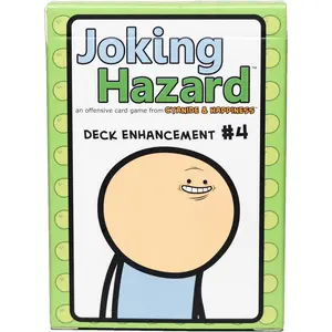Joking Hazard Deck Enhancement #4 - Expansion Pack for Fun Party Games by Cyanide & Happiness, 100 New Hilarious Comic Cards | Perfect for Game Night | Enhancement #4