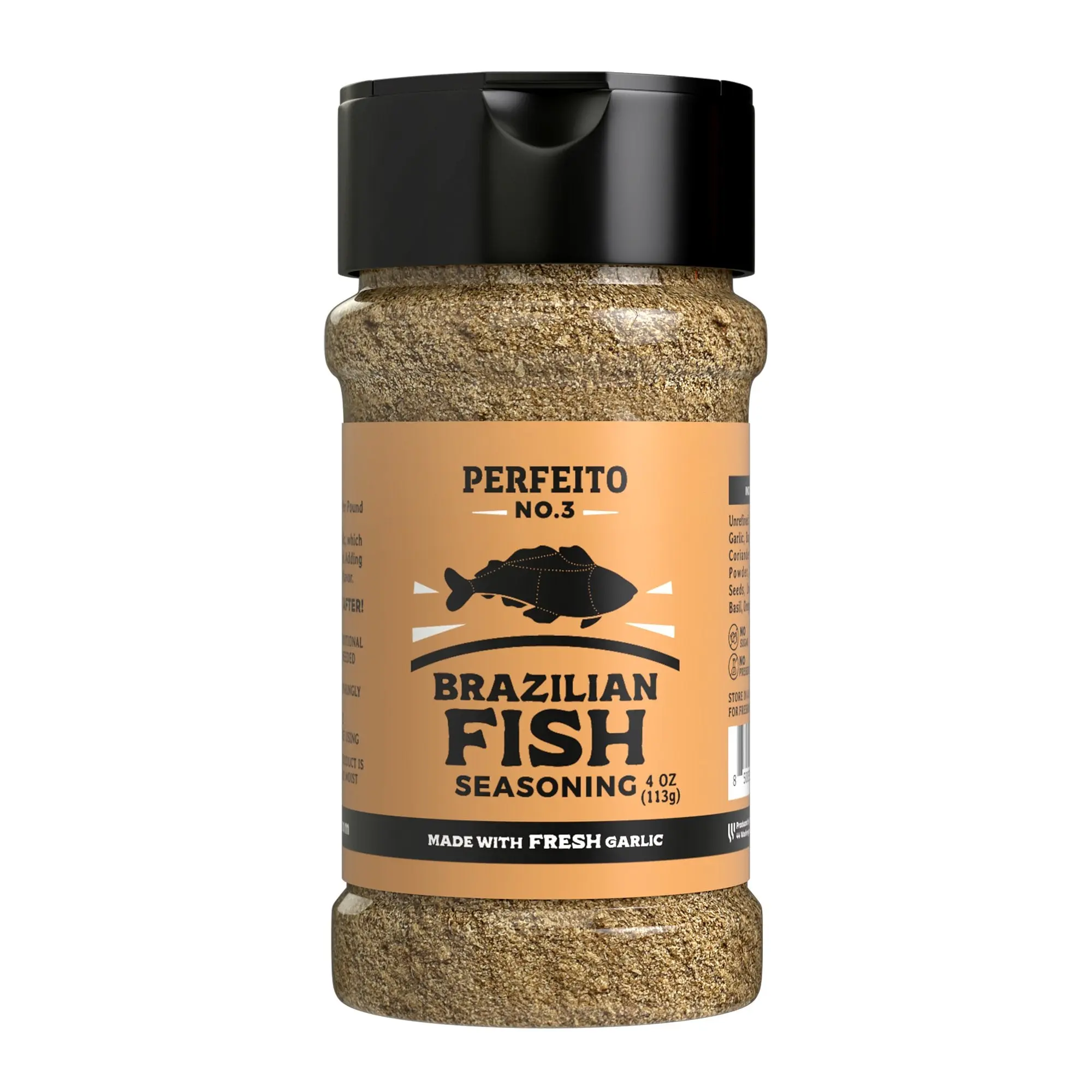FISH SEASONING, 4 OZ Flavor Spice