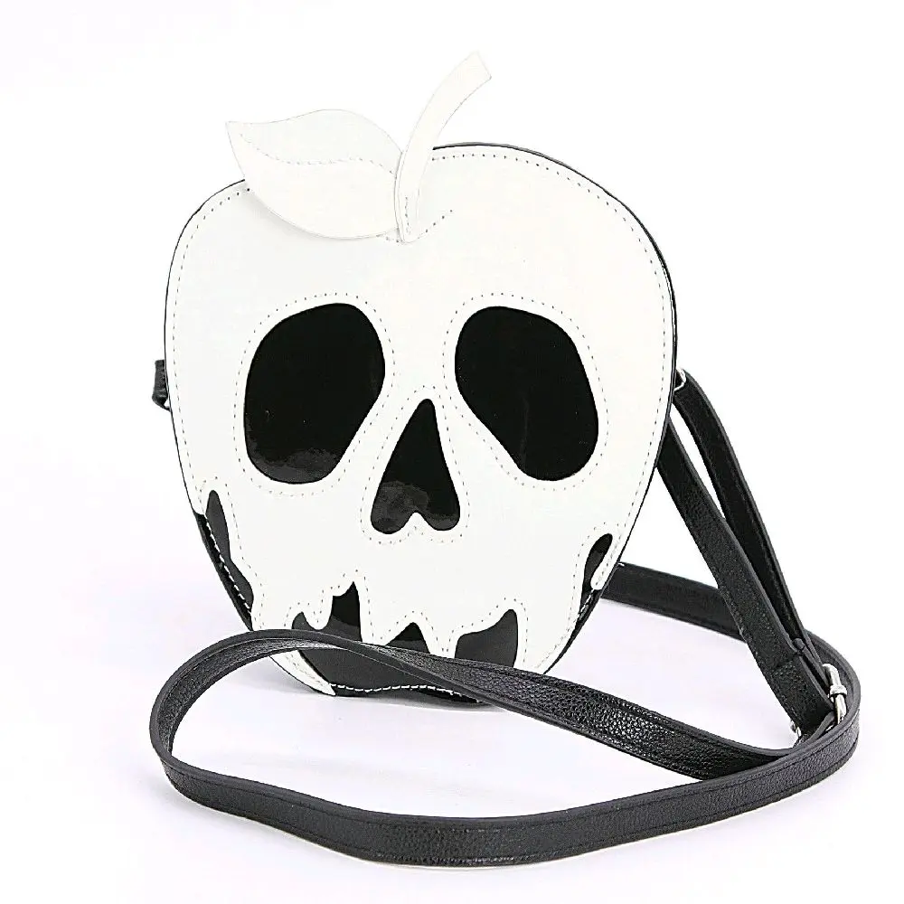Glow-in-the-Dark Poisoned Apple Crossbody Bag