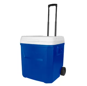 Igloo 60 QT Laguna Ice Chest Cooler with Wheels, Blue