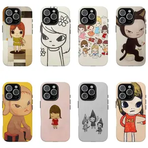Yoshitomo Nara Art Phone Case - Aesthetic Japan Cover Compatible with iPhone 11, 12, 13, 14, 15 & more – check our available sizes.
