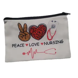 Nurse makeup and accessories bag.