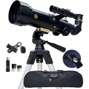 OI Telescope for , Telescope for Adults Astronomy Gifts for  8-12 -  Refractor 70mm Aperture with Carry Bag and Phone Holder