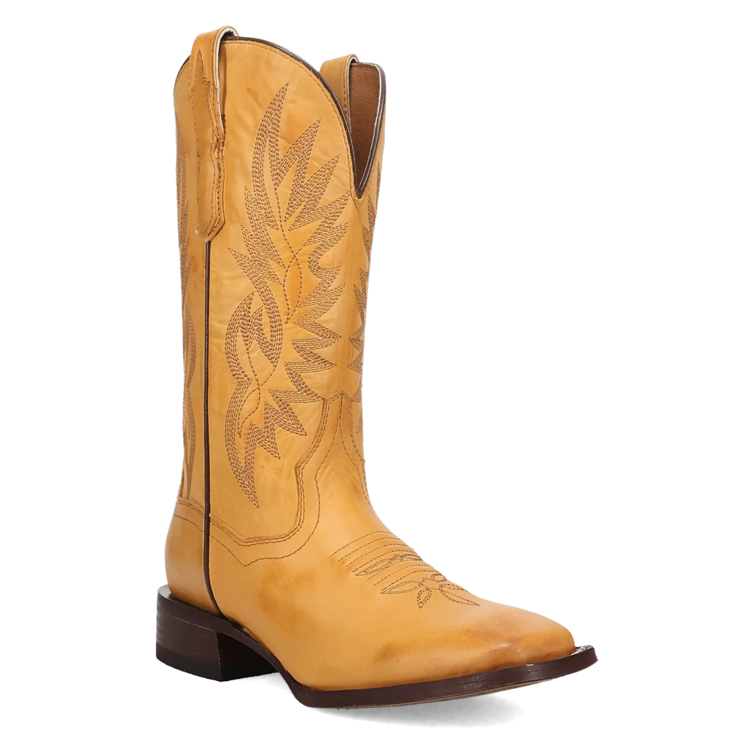 Dan Post Ladies Selena Embroidered Yellow Western Boot DP5232