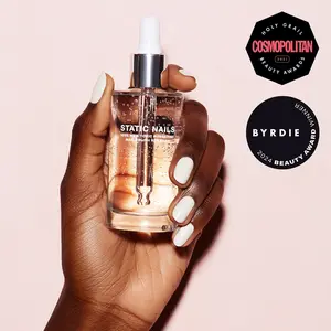 Static Nails 100% Non-Toxic, Odorless Nail Polish & Pop-On Remover - The First Odorless Nail Polish Remover - Gentle and Hydrating