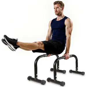 Parallettes Bars, High Steel Push Up Bar Strength  For Handstands, Calisthenics Bars & Dip Bars, Calisthenic, Push Up Stands Handle for Floor Workouts Calisthenics Equipment