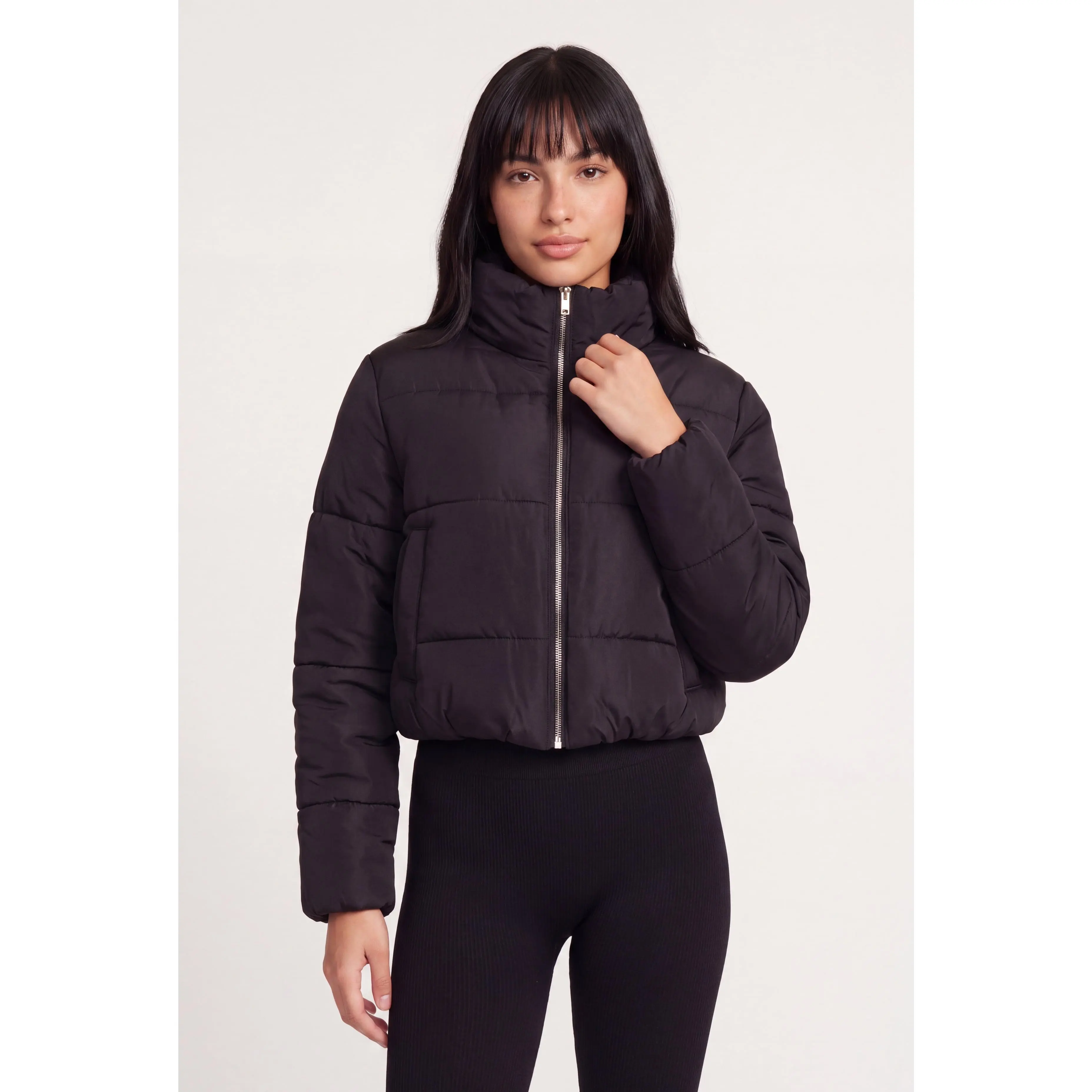 Crop Puffer Jacket