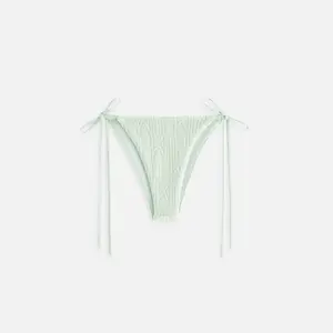 Kith Women's Tova Monogram Towel Tie Bottom - Green XS MSRP: $85