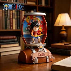 Toei Official One Piece Mystery Blind Box, Luffy Zoro Collectible Mini Anime Figure, Shonen Gift, Gaming Room Decor, Random Surprise Pick