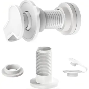 2 Packs Cooler Drain Plug Replacement for Coleman Coolers-1" Shaft Length Cooler Drain Plug Kit,Cooler Parts Accessories Fits Most Coolers