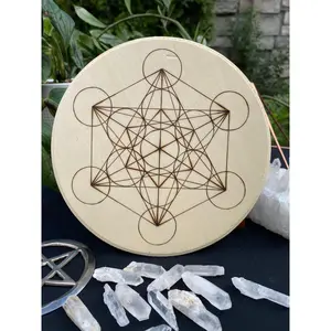 Metatrons Cube Crystal Grid