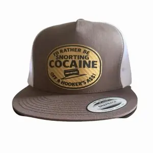 The best hat ever made. Snapback Fit Leatherette patch Cap