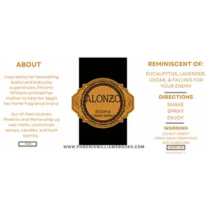 Alonzo Room & Linen Spray -  2oz or 4oz