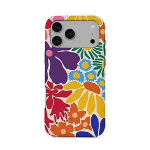 Casely iPhone 17 Case Flower Patch Multi-Color Floral