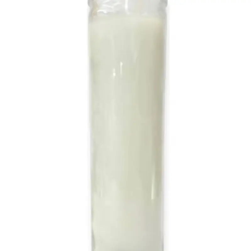 White Spiritual Candle for Purity Peace & Energy Cleansing - Ideal for Meditation & Relaxation