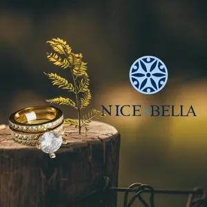 Anillo clásico Diamonice averages 7, 8 Nice&Bella