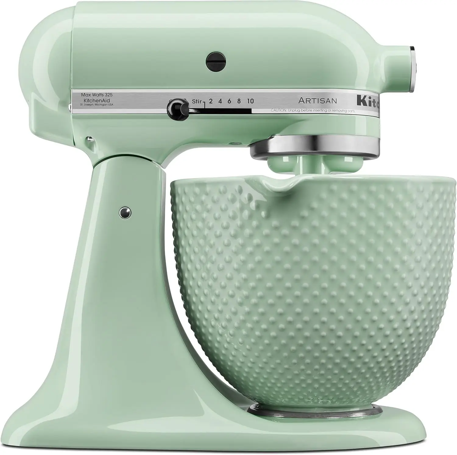 KitchenAid KSM2CB5TDD 5 Quart Ceramic Bowl for all 4.5-5 Quart Tilt-Head Stand Mixers, Dew Drop