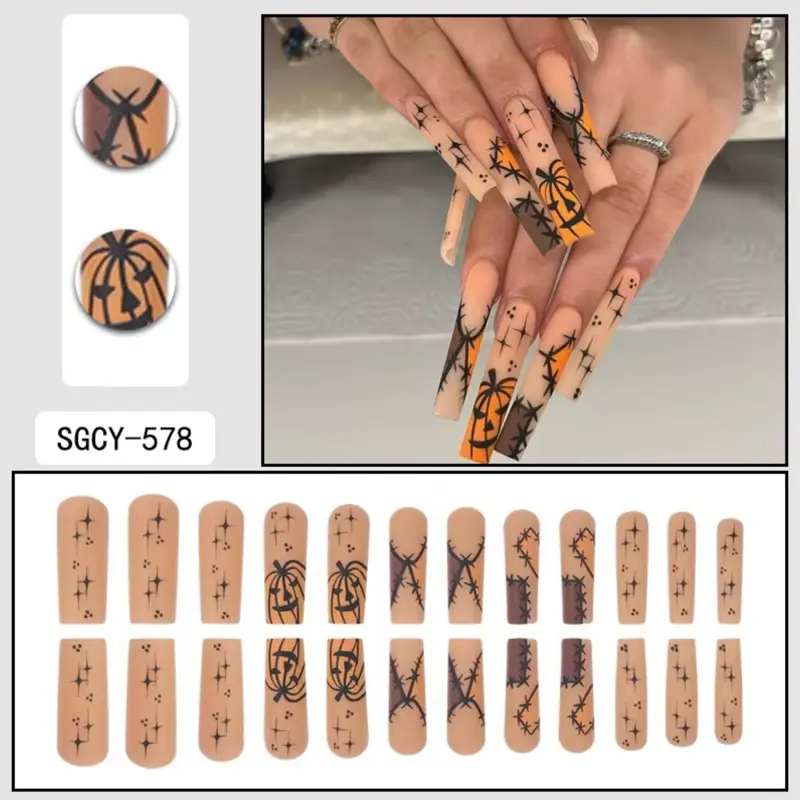 Stitch Press on nails