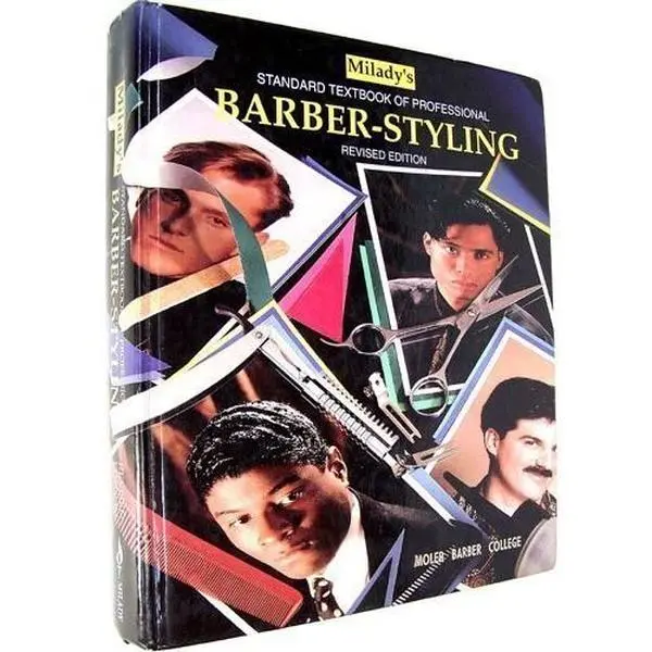 USED Book - Milady's Standard Textbook of Professional Barber-Styling by Maura T. Scali-Sheahan (Hardcover) - english